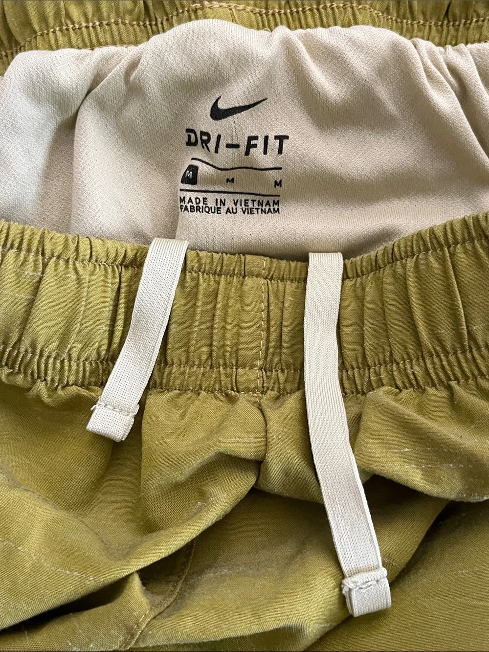 Nike Women's Olive Dri-Fit Shorts